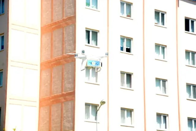 BALIKESİR - 10 bin su sayacı drone ile havadan okunuyor BALIKESİR - 10 bin su sayacı drone ile havadan okunuyor