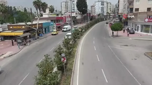 Tam kapanma Adana'da vakaları düşürdü Tam kapanma Adana'da vakaları düşürdü