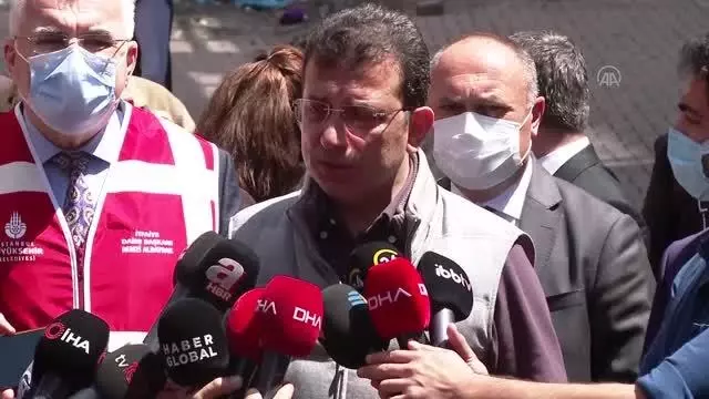 Zeytinburnu'nda 5 katlı boş bina çöktü - İBB Başkanı İmamoğlu Zeytinburnu'nda 5 katlı boş bina çöktü - İBB Başkanı İmamoğlu