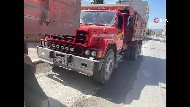 Arkadaşının kamyonunun plakası ile kurduğu oyunu polis bozdu Arkadaşının kamyonunun plakası ile kurduğu oyunu polis bozdu
