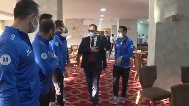 Son dakika haberleri! Bakan Kasapoğlu, Ampute Futbol Milli Takım kampını ziyaret etti Son dakika haberleri! Bakan Kasapoğlu, Ampute Futbol Milli Takım kampını ziyaret etti