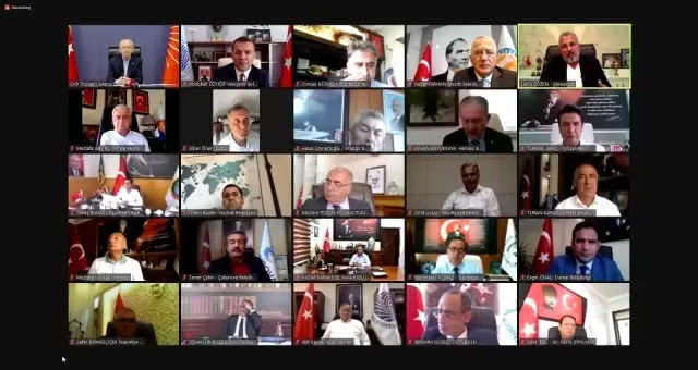 Başkan Özyiğit, Kılıçdaroğlu'na pandemi çalışmalarını anlattı Başkan Özyiğit, Kılıçdaroğlu'na pandemi çalışmalarını anlattı