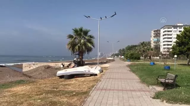 Cadde ve sokaklarda 'tam kapanma'da sakinlik hakim Cadde ve sokaklarda 'tam kapanma'da sakinlik hakim