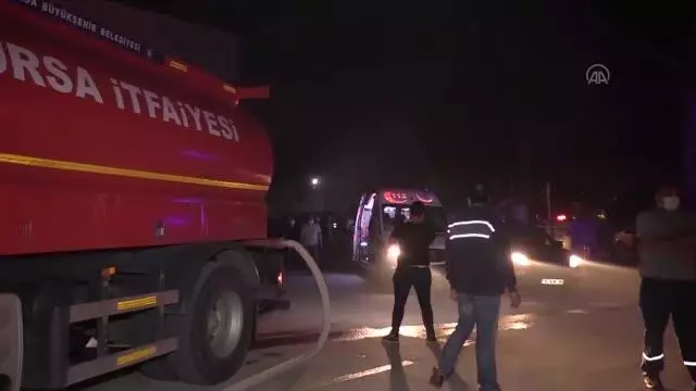Kauçuk fabrikasındaki yangında 6 kişi dumandan etkilendi