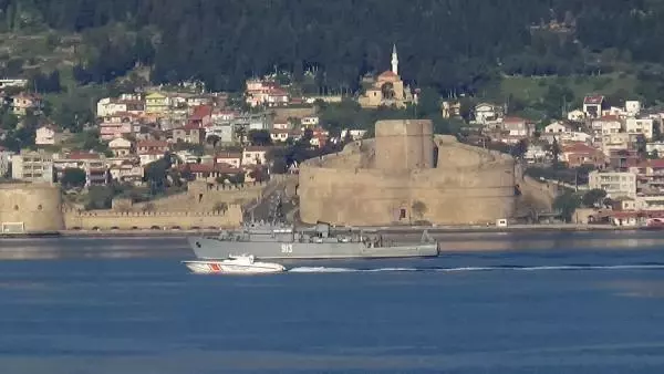 RUS SAVAŞ GEMİSİ, ÇANAKKALE BOĞAZI'NDAN GEÇTİ RUS SAVAŞ GEMİSİ, ÇANAKKALE BOĞAZI'NDAN GEÇTİ
