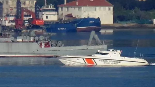 RUS SAVAŞ GEMİSİ, ÇANAKKALE BOĞAZI'NDAN GEÇTİ RUS SAVAŞ GEMİSİ, ÇANAKKALE BOĞAZI'NDAN GEÇTİ