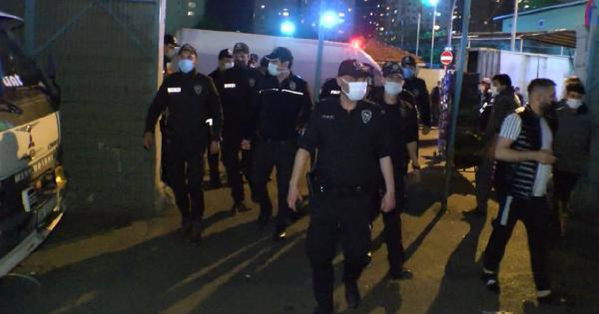 ATAŞEHİR HALİNDE MASKESİZ VE İZİN BELGESİZ ÇALIŞANLARA CEZA YAĞDI