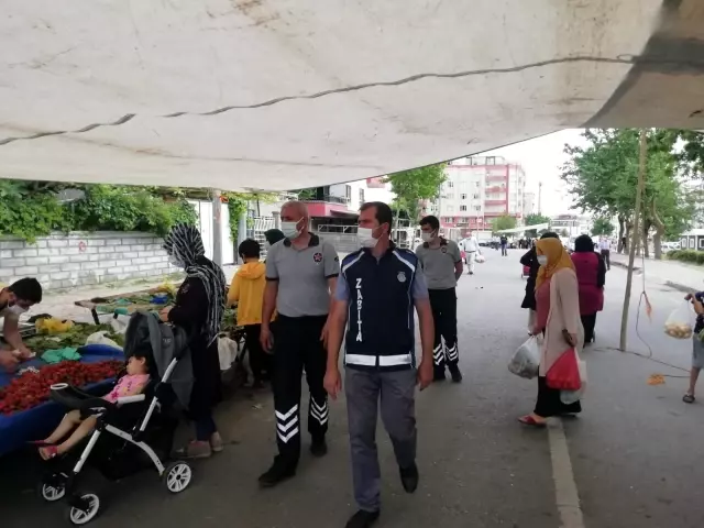 Batman'da semt pazarları pandemi koşularında açıldı