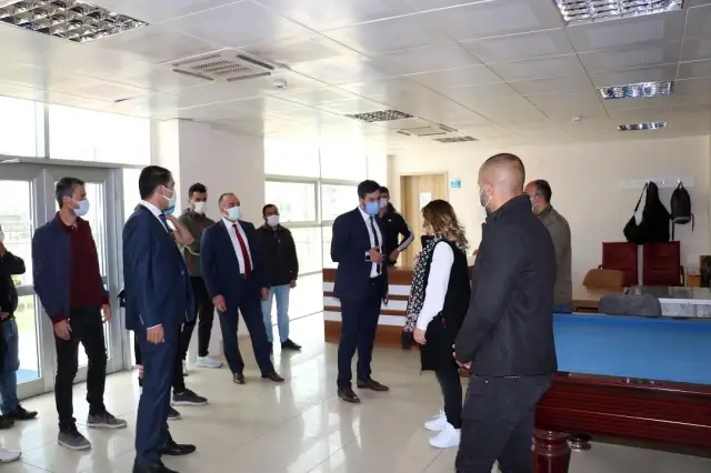 Çalgan ilçe ziyaretlerinde bulundu Çalgan ilçe ziyaretlerinde bulundu