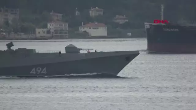 ÇANAKKALE RUS SAVAŞ GEMİSİ, ÇANAKKALE BOĞAZI'NDAN GEÇTİ ÇANAKKALE RUS SAVAŞ GEMİSİ, ÇANAKKALE BOĞAZI'NDAN GEÇTİ