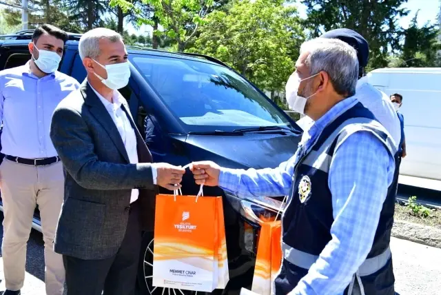 Güvenlik güçlerine moral ziyareti Güvenlik güçlerine moral ziyareti
