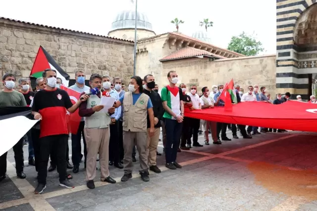 İsrail'in Mescid-i Aksa saldırısına Adana'dan tepki