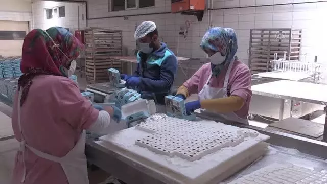Kayseri'den 32 ülkeye Türk lokumu ihracatı Kayseri'den 32 ülkeye Türk lokumu ihracatı