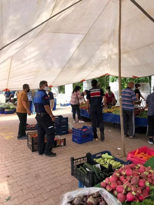 Kemer Belediyesinden semt pazarlarına sıkı denetim
