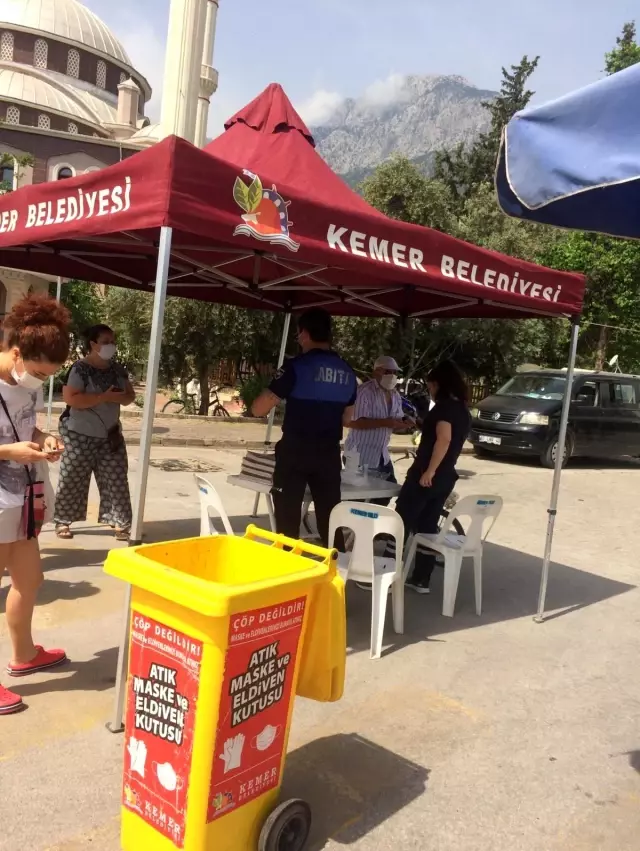 Kemer Belediyesinden semt pazarlarına sıkı denetim