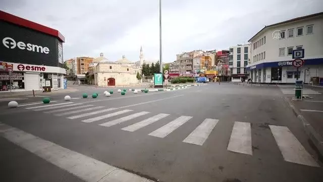 'Tam kapanma' sürecinde sessizlik hakim 'Tam kapanma' sürecinde sessizlik hakim