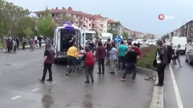 Küçük çocuğun metrelerce yükseğe savrulduğu anlar güvenlik kamerasında Küçük çocuğun metrelerce yükseğe savrulduğu anlar güvenlik kamerasında