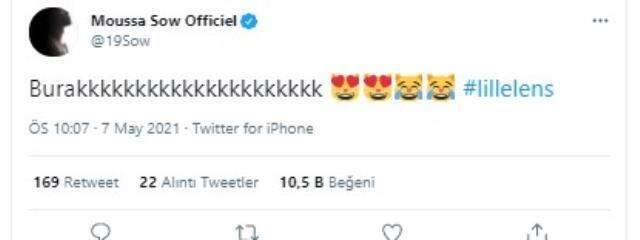 Lille'in efsane oyuncuları Burak Yılmaz'ın heykelinin dikilmesine dünden razı