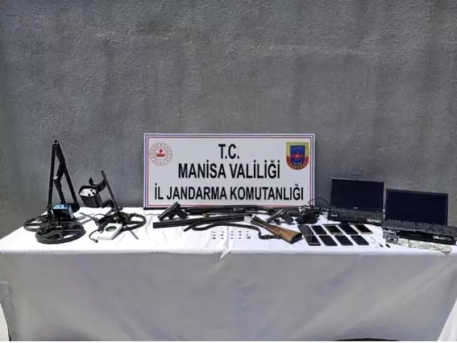 Manisa'da tarihi eser operasyonu: 7 tutuklama