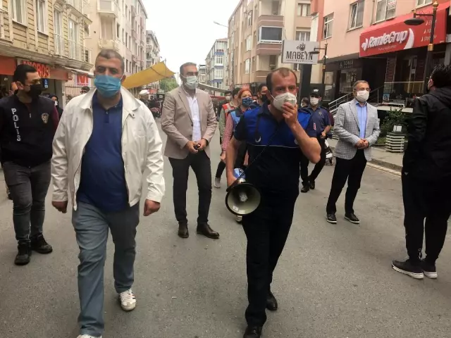 Pendik'te tam kapanma sürecinde pazarlarda sıkı denetim Pendik'te tam kapanma sürecinde pazarlarda sıkı denetim