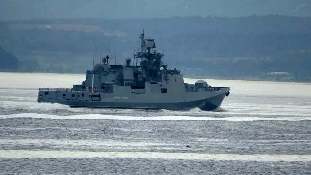 Son dakika haber! Rus savaş gemisi 'Admiral Grigorovich' Çanakkale Boğazı'ndan geçti Son dakika haber! Rus savaş gemisi 'Admiral Grigorovich' Çanakkale Boğazı'ndan geçti