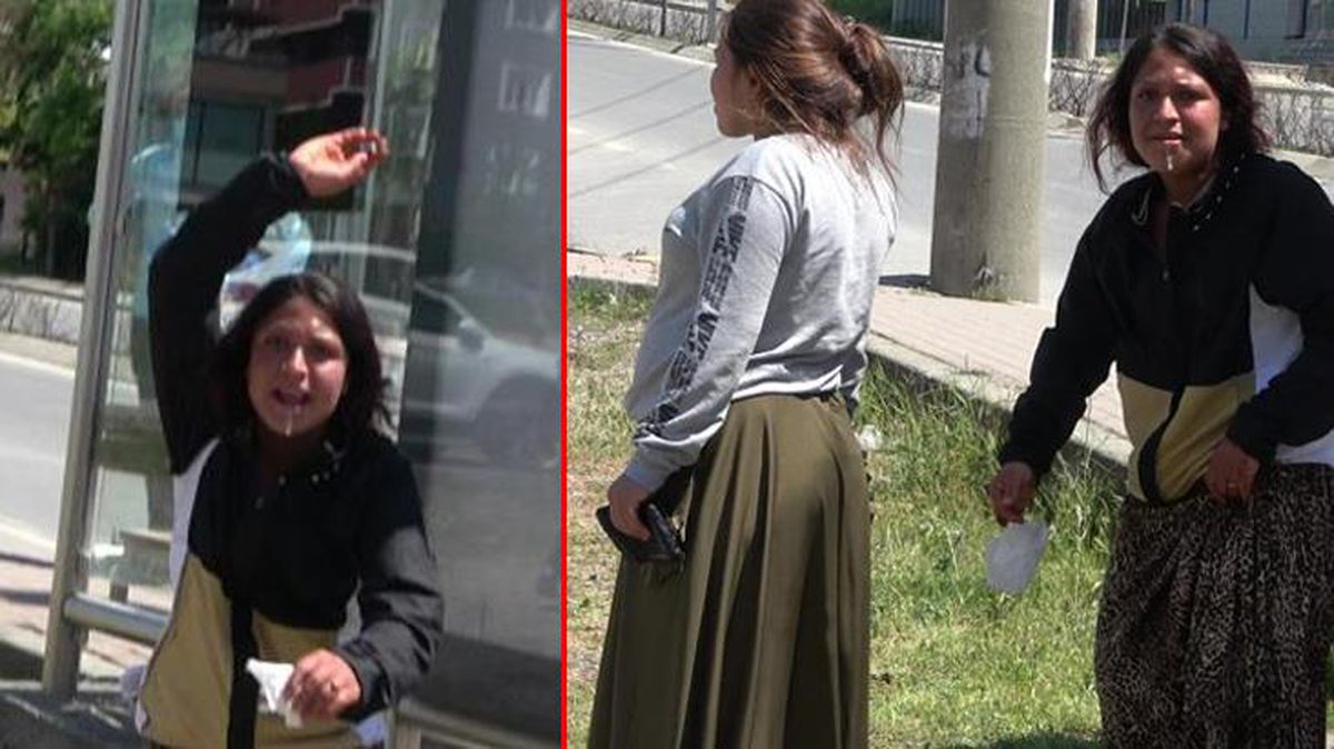 Yakayı ele veren hırsızlardan peş peşe iğrençlikler! Önce tükürdü, sonra da tuvaletini yaptı