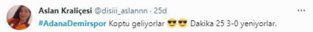 Adana Demirspor taraftarları sosyal medyada şampiyonluğu kutluyor