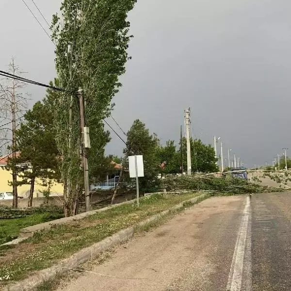 Aksaray'da kum fırtınası sonrası hasar tespiti yapılacak Aksaray'da kum fırtınası sonrası hasar tespiti yapılacak