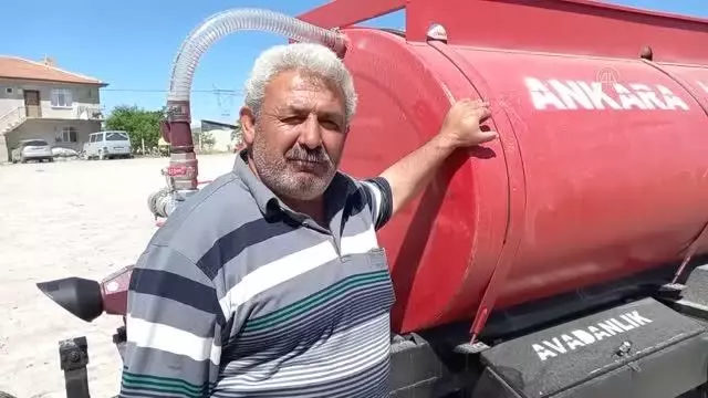 Ankara Büyükşehir Belediyesinden Beypazarı'na su tankı hibe edildi Ankara Büyükşehir Belediyesinden Beypazarı'na su tankı hibe edildi