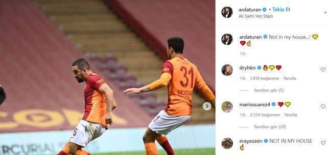 Arda Turan'dan Beşiktaş Başkanı'na gönderme: Benim evimde olmaz Arda Turan'dan Beşiktaş Başkanı'na gönderme: Benim evimde olmaz