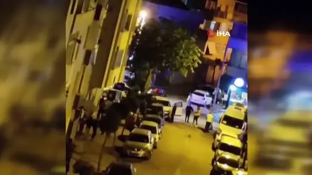 Avcılar'da silahlı saldırı kamerada Avcılar'da silahlı saldırı kamerada