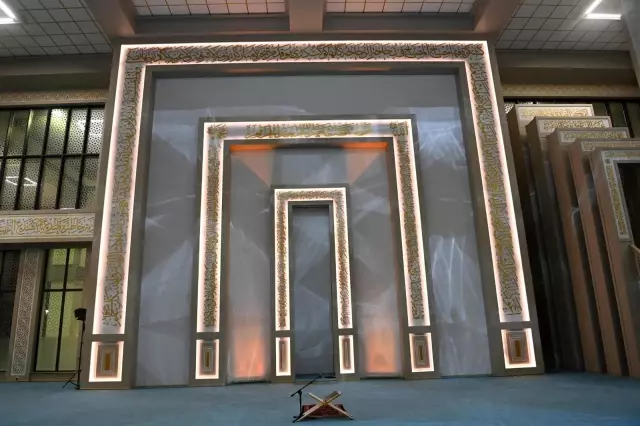 Son dakika haberi! Çamlık Şehitler Camisi, Kadir Gecesi'nde hizmete alındı Son dakika haberi! Çamlık Şehitler Camisi, Kadir Gecesi'nde hizmete alındı