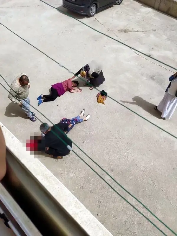 görümce 2'nci katın balkonundan düştü görümce 2'nci katın balkonundan düştü