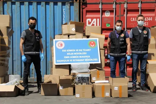 Kripto para üretim cihazı ele geçirildi