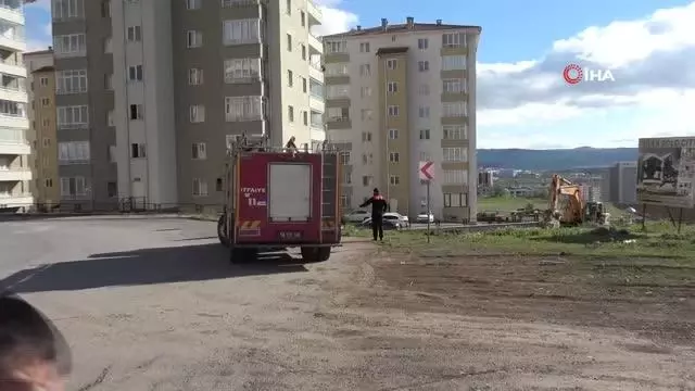 Patlayan doğalgaz borusu büyük panik yaşattı Patlayan doğalgaz borusu büyük panik yaşattı