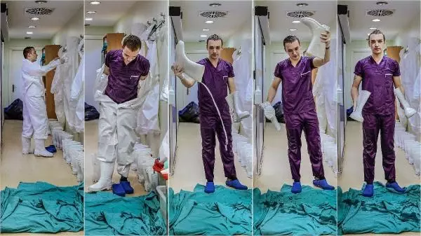 Koronavirüs salgınında insan üstü mücadelenin simge fotoğrafının hikayesi duygulandırdı Koronavirüs salgınında insan üstü mücadelenin simge fotoğrafının hikayesi duygulandırdı
