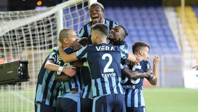 Adana Demirspor ile  Giresunspor Sper Lig'e ykseldi