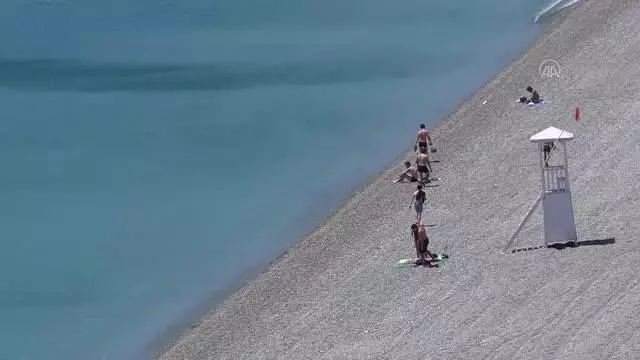 Turizmin başkentinde 'tam kapanma' sessizliği sürüyor Turizmin başkentinde 'tam kapanma' sessizliği sürüyor