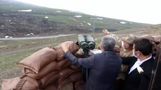 Van'ın İran sınırı 64 kilometrelik duvarla güçlendiriliyor Van'ın İran sınırı 64 kilometrelik duvarla güçlendiriliyor