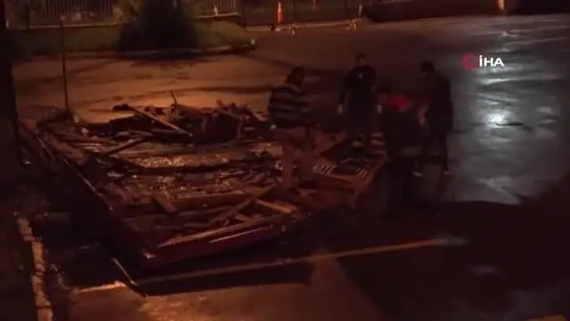 Yurt genelinde şiddetli fırtına etkili oldu