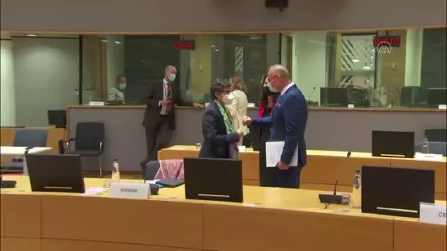 AB ülkelerinin dışişleri bakanları Brüksel'de toplandı AB ülkelerinin dışişleri bakanları Brüksel'de toplandı