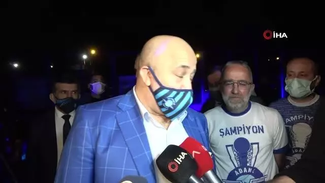 Adana Demirspor Başkanı Sancak: ' Anlımızın akı kadar helaldi bu şampiyonluk' Adana Demirspor Başkanı Sancak: ' Anlımızın akı kadar helaldi bu şampiyonluk'