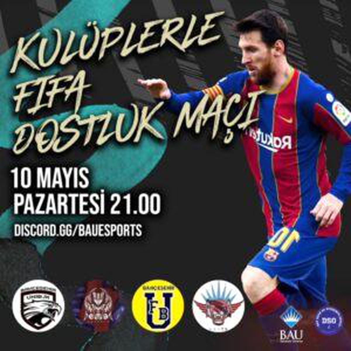 BAU Esports FIFA Dostluk Maçı düzenliyor!