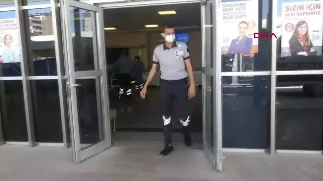 ELEKTRİK AKIMINA KAPILAN İŞÇİ, YARALANDI ELEKTRİK AKIMINA KAPILAN İŞÇİ, YARALANDI