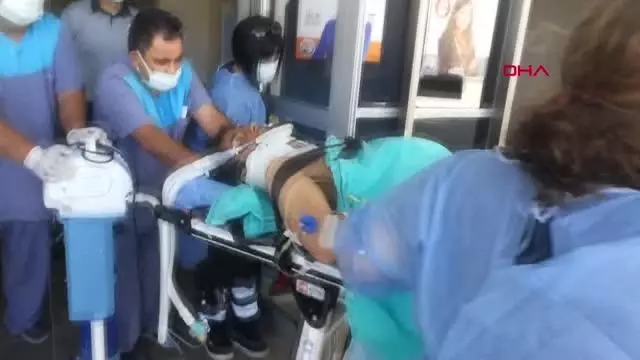 ELEKTRİK AKIMINA KAPILAN İŞÇİ, YARALANDI ELEKTRİK AKIMINA KAPILAN İŞÇİ, YARALANDI