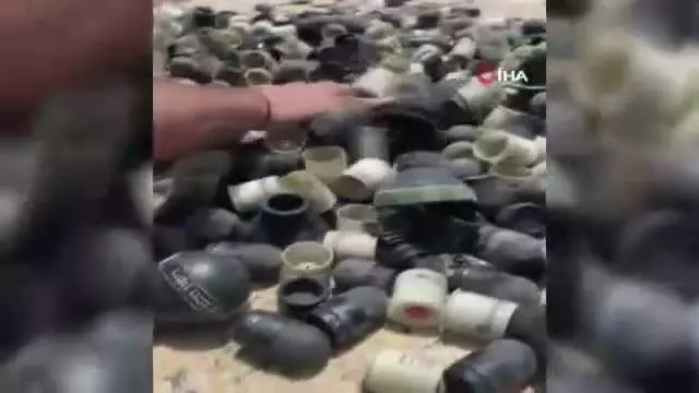 Filistinliler, boş kovanlarla Mescid-i Aksa şeklini oluşturdu Filistinliler, boş kovanlarla Mescid-i Aksa şeklini oluşturdu