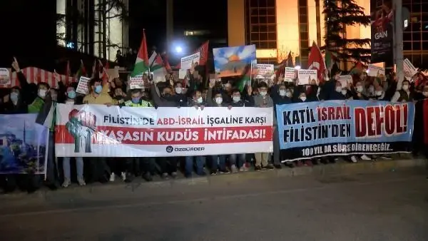 İSTANBUL-İSRAİL BAŞKONSOLOSLUĞU ÖNÜNDE PROTESTO İSTANBUL-İSRAİL BAŞKONSOLOSLUĞU ÖNÜNDE PROTESTO