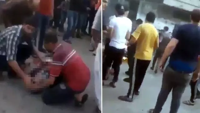 İsrail'in hava saldırısının ardından Filistinlilerin çaresizliği kamerada İsrail'in hava saldırısının ardından Filistinlilerin çaresizliği kamerada