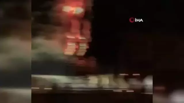 Mescid-i Aksa'nın bahçesinde yangın