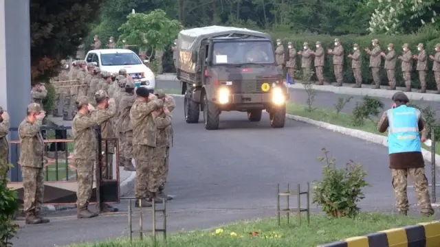 NATO Tatbikatına katılacak olan Türk Silahlı Kuvvetleri personeli Romanya'ya hareket etti NATO Tatbikatına katılacak olan Türk Silahlı Kuvvetleri personeli Romanya'ya hareket etti